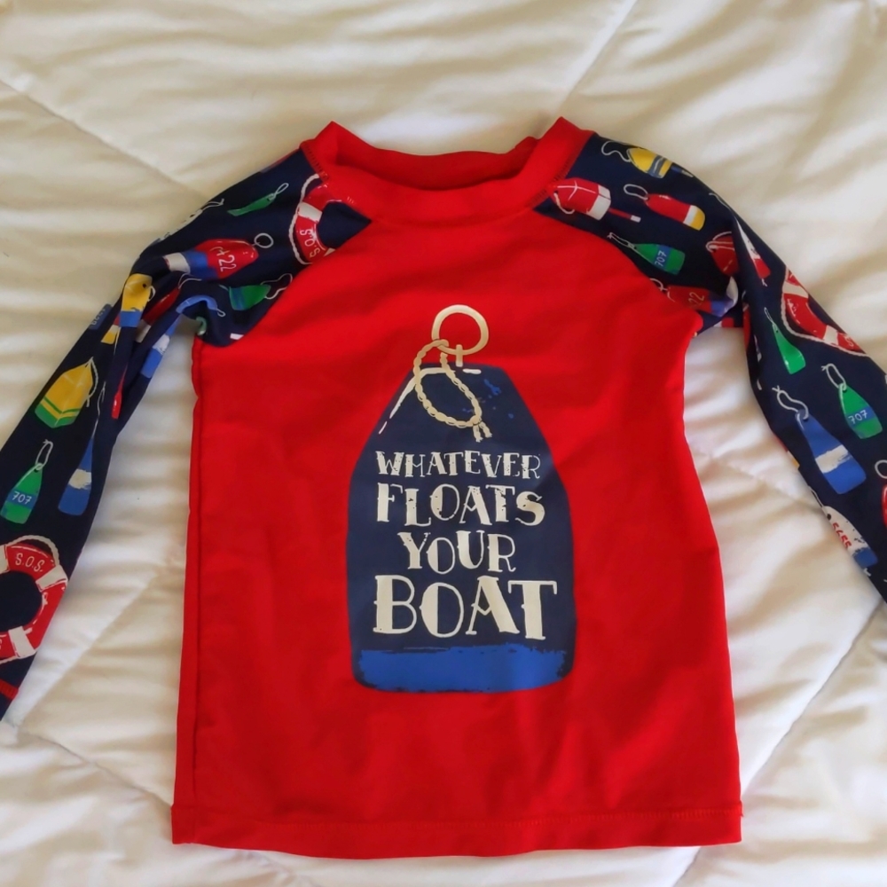 Long sleeve Hatley rash guard